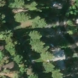 Sand Volleyball Court, Cotati, CA — aerial view