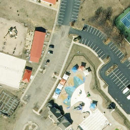 FXBG Beach Volleyball — aerial view