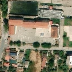 Volleyball Court — aerial view