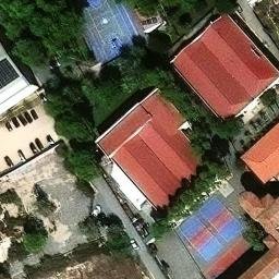 Volleyball Court — aerial view