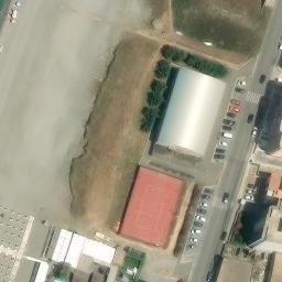 Volleyball Court — aerial view