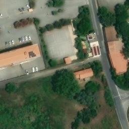 Volleyball Court — aerial view