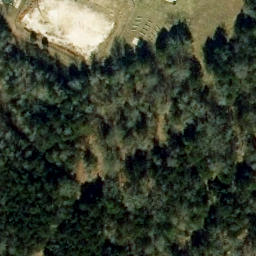 Volleyball Court, VA — aerial view