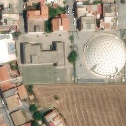 Volleyball Court — aerial view