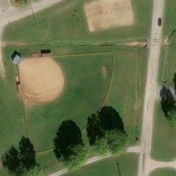 Volleyball Court, Georgetown, KY — aerial view
