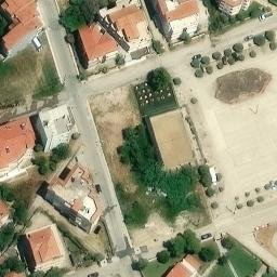 Beach Volley — aerial view