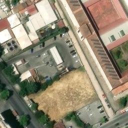 Volleyball Court near Palermo — aerial view