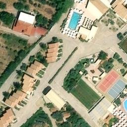 Volleyball Court — aerial view
