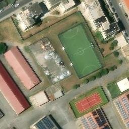 Volleyball Court — aerial view