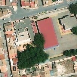 Volleyball Court — aerial view