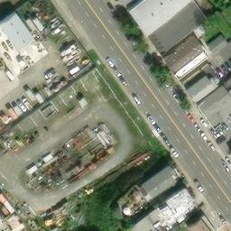 Sand Volleyball Court, Vallejo, CA — aerial view