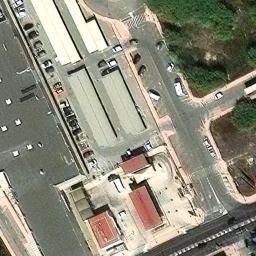 Vista aérea de Oeste del casco
