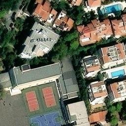 Volleyball Court — aerial view