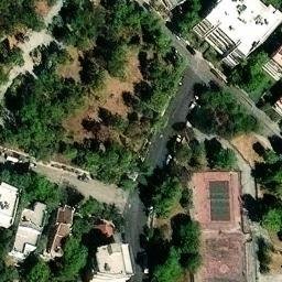 Volleyball Court — aerial view
