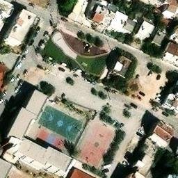 Volleyball Court — aerial view