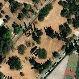 Volleyball Court — aerial view