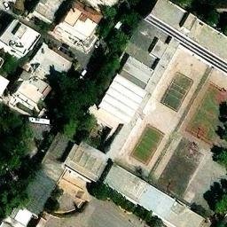Volleyball Court — aerial view