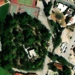 Volleyball Court — aerial view
