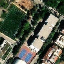 Volleyball Court — aerial view