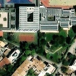 Volleyball Court — aerial view