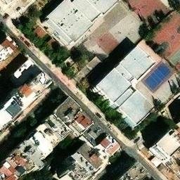 Volleyball Court — aerial view