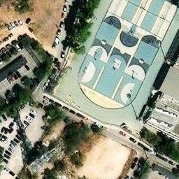 Volleyball Court — aerial view
