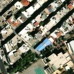 Volleyball Court — aerial view