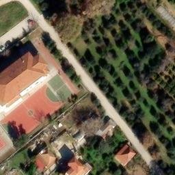 Volleyball Court — aerial view
