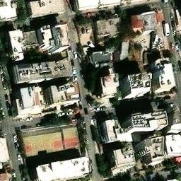 Volleyball Court — aerial view
