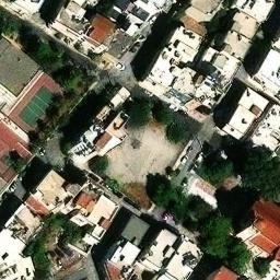 Volleyball Court — aerial view