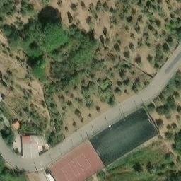 Volleyball Court — aerial view