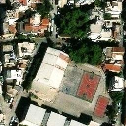 Volleyball Court — aerial view