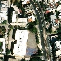 Volleyball Court — aerial view