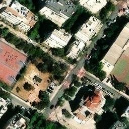Volleyball Court — aerial view