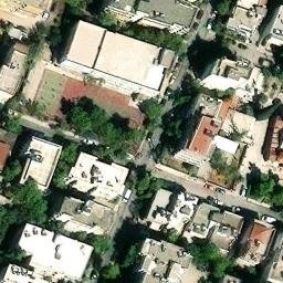Volleyball Court — aerial view