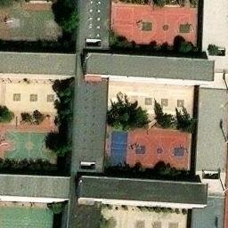 Volleyball Court — aerial view
