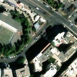 Volleyball Court — aerial view