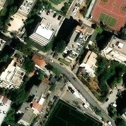 Volleyball Court — aerial view