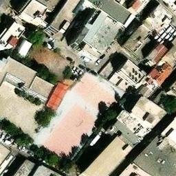 Volleyball Court — aerial view
