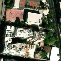 Volleyball Court — aerial view