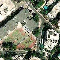 Volleyball Court — aerial view