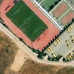 Volleyball Court — aerial view