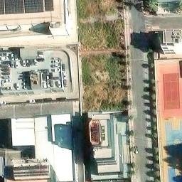 Volleyball Court — aerial view