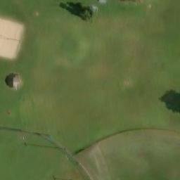 Sand Volleyball Court, Evansville, IN — aerial view