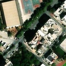 Volleyball Court — aerial view