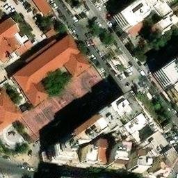 Volleyball Court — aerial view
