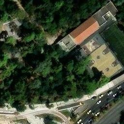 Volleyball Court — aerial view