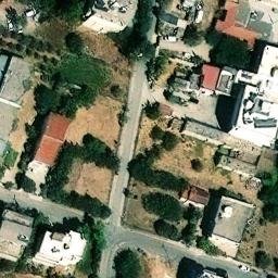 Κλειστό Γυμναστήριο Σπάτων — aerial view
