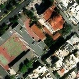Volleyball Court — aerial view