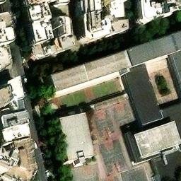 Volleyball Court — aerial view